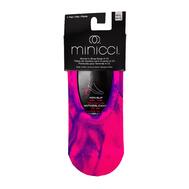 Minicci 1pk Pink & Purple Tie Dye Liner Socks M/L 4-10: $0.00