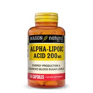 Mason Alpha Lipoic Acid Caps 200mg 60's: $0.00