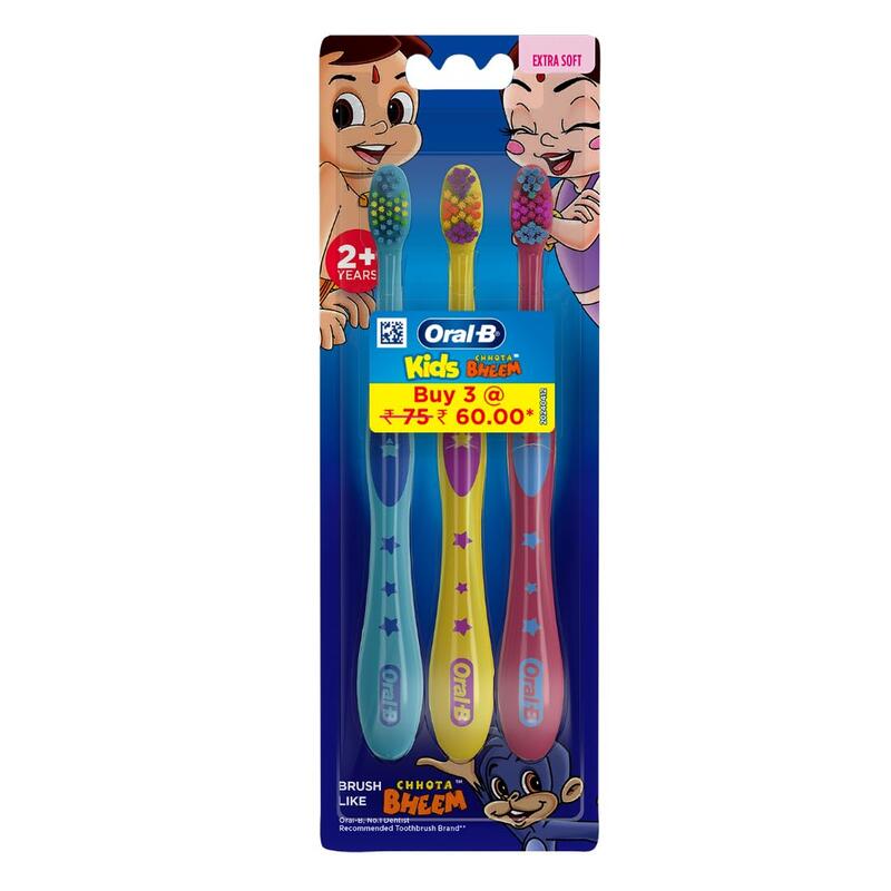 Oral B Kids Toothbrush 3 Pack