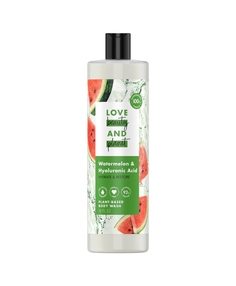 Love Beauty & Planet Watermelon & Hyaluronic Body Wash 20oz