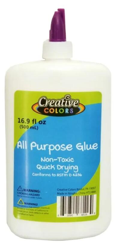 Creative Colors All Purpose Glue 16.9oz: $6.00