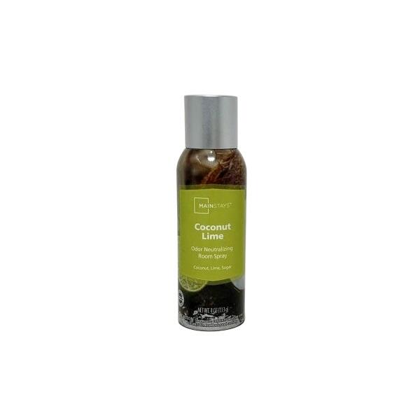 Mainstays Odor Neutralizing Room Spray Coconut Lime 4oz