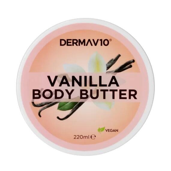 DermaV10 Vanilla Body Butter 220ml