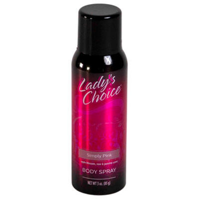 Lady's Choice Body Spray Simply Pink 3oz: $7.00