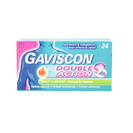 Gaviscon Double Action Chewable Mint 24ct: $30.00
