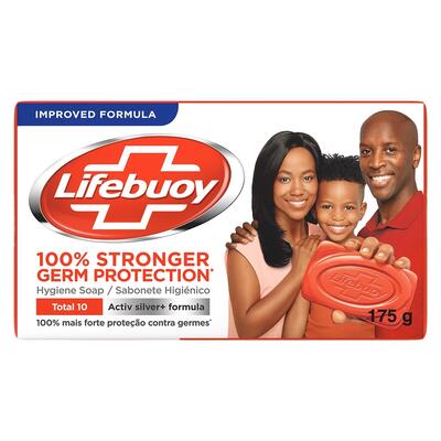 Lifebuoy Total 10 Bar Soap 175g: $5.00
