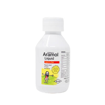 Aramol Liquid 125ml: $12.42