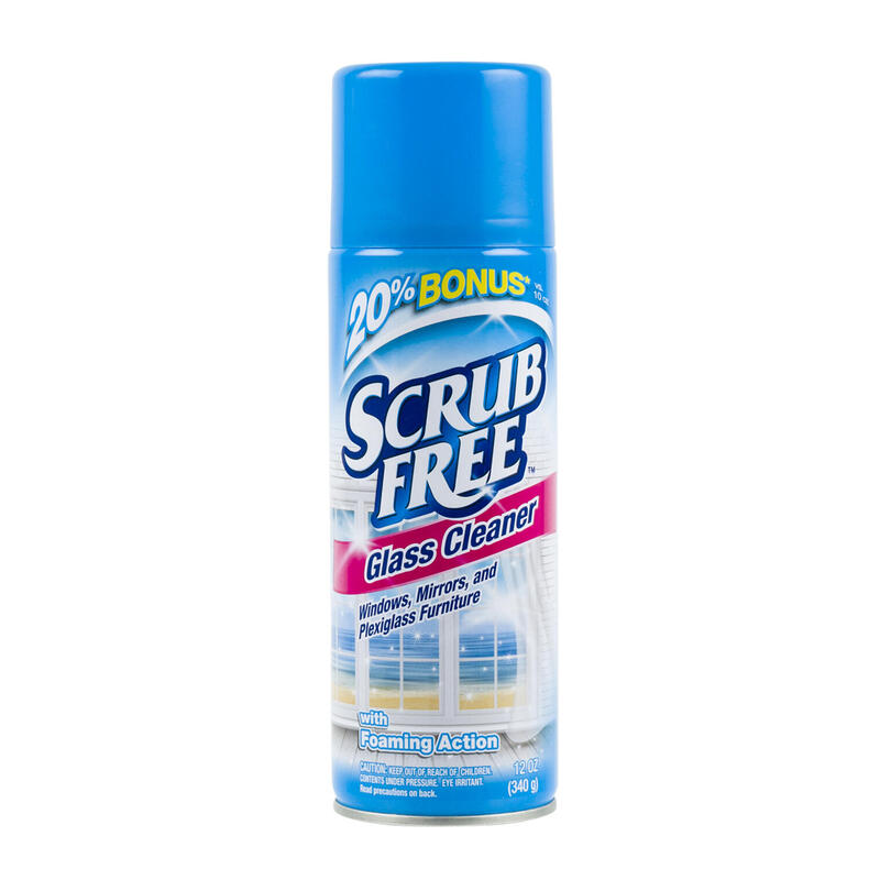 Scrub Free Foaming Glass Cleaner 12oz