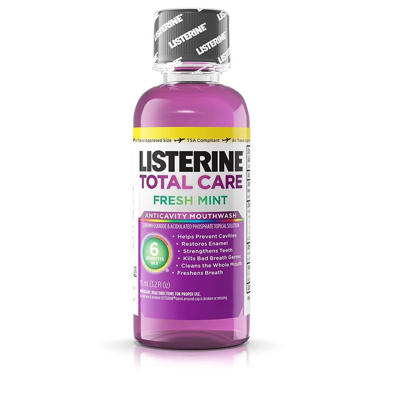 Listerine Total Care Fresh Mint Anticavity Mouthwash 3.2oz: $10.00