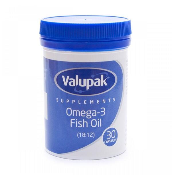 Valupak Supplements Omega 3 Fish Oil 20ct: $15.00