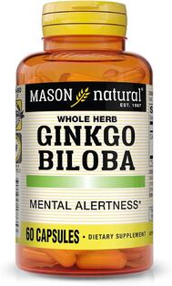 Mason Ginkgo Biloba 500mg Capsules 60's: $0.00