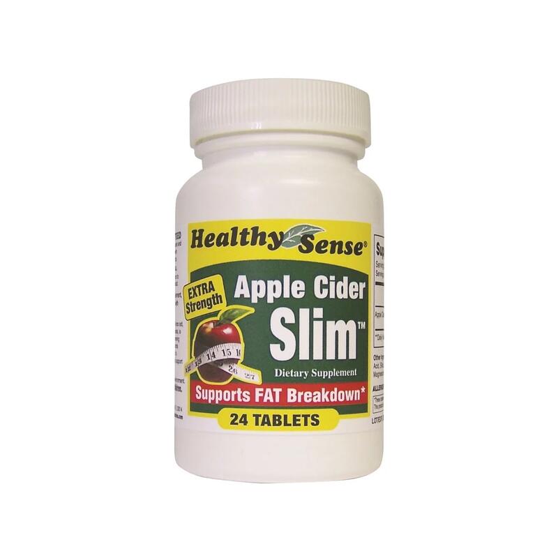 Healthy Sense Apple Cider Slim Dietary Supplement 24 Tabs