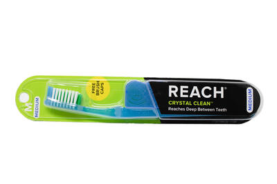 Reach Toothbrush Crystal Clean Medium: $6.00