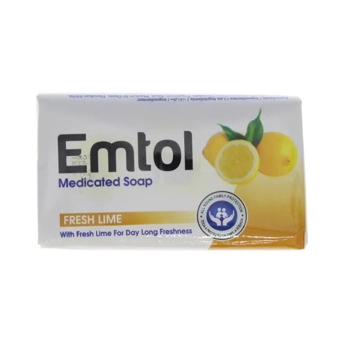Emtol Medicated Soap Fresh Lime