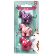 Unicorn Shape Eraser 3pcs: $0.00