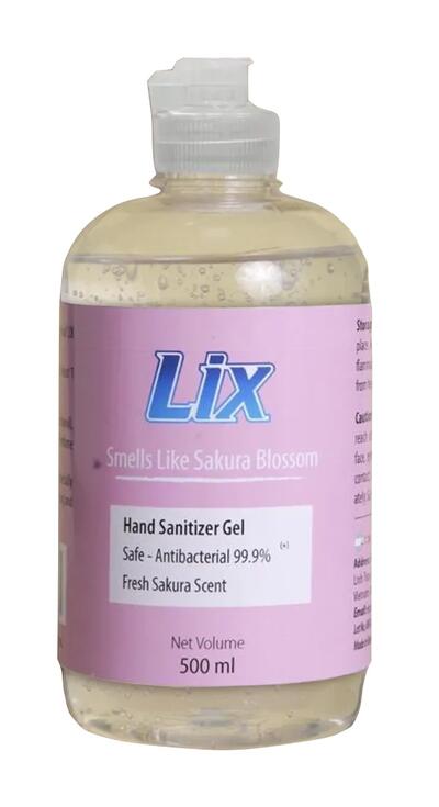 Lix Hand Sanitizer Gel 500ml: $13.91