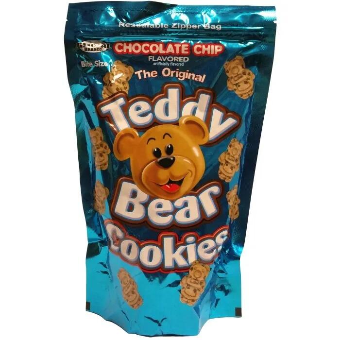 Teddy Bear Cookies Bag Chocolate Chip 12oz: $8.94