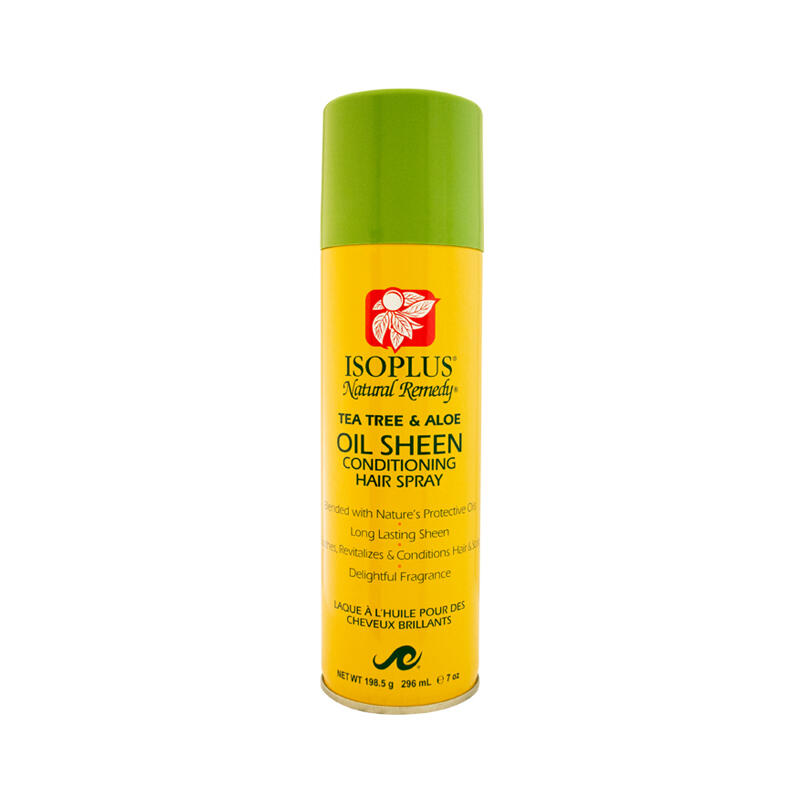 Isoplus Natural Remedy Tea Tree & Aloe Oil Sheen Conditioning Hair Spray 7oz: $18.00
