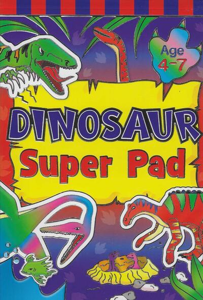 Dinosaur Super Pad Age 4-7: $11.00