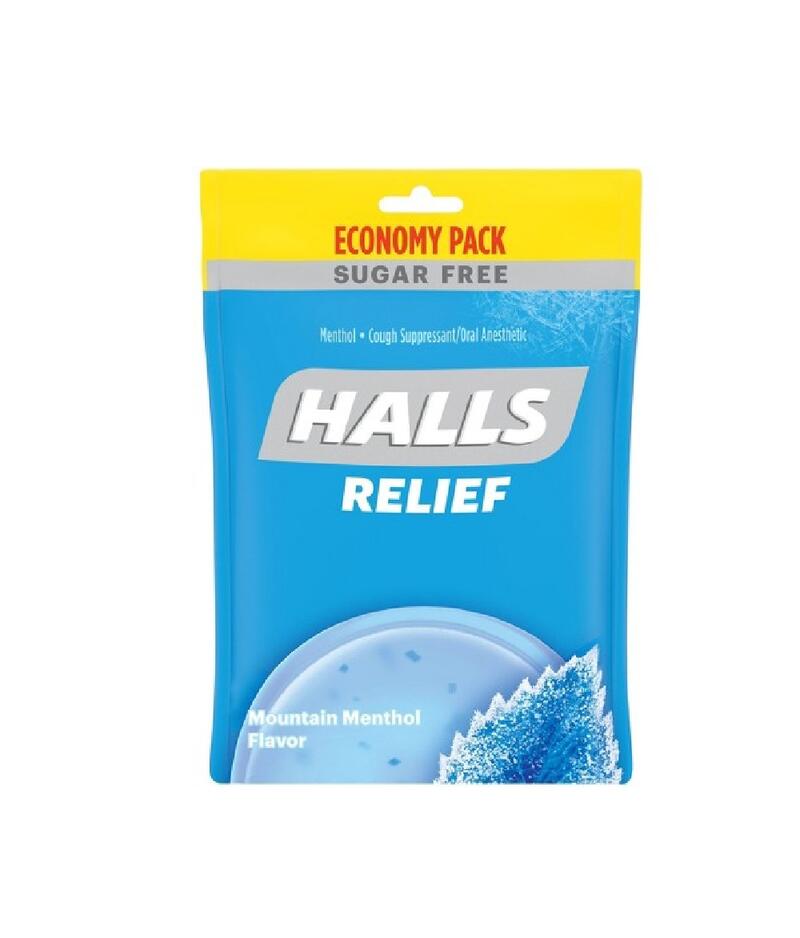 Halls Drops Mountain Menthol 70ct