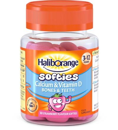 Haliborange Softies Calcium & Vitamin D 30's