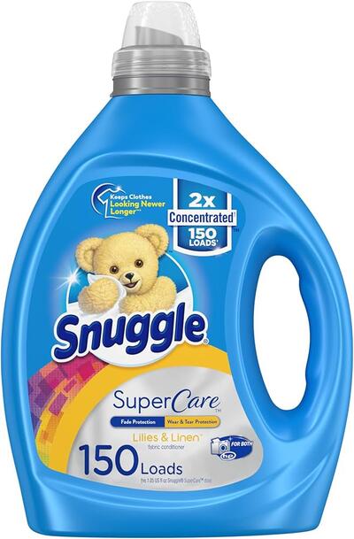 Snuggle Super Care Liquid Softener Lilies Linen 78.75oz