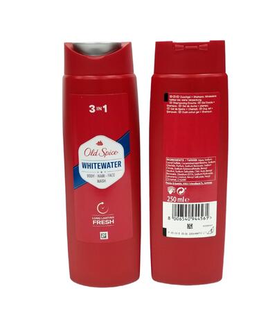 Old Spice Body Wash White Water 3-in-1 250ml: $15.00