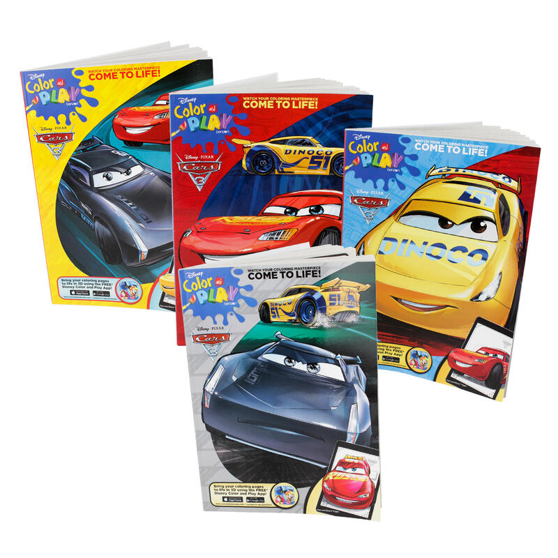 Disney Cars Color and Play Activity Book 96 Pages 1ct: $3.00