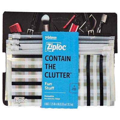 Ziploc Fun Stuff Reusable Bag 5ct