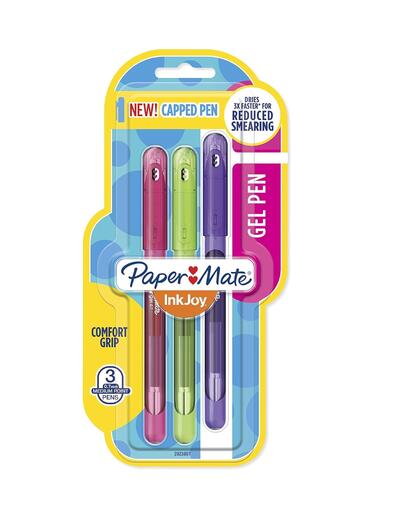 Papermate Inkjoy Fashion Gel Pens Medium Point 3 pack