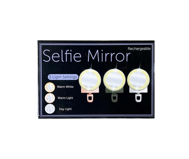 Phone Ring Light With Mirror Assorted