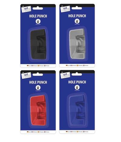 2 Hole Punch Assorted Colours: $5.00