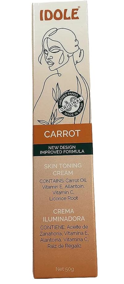 Idole Carrot Skin Toning Cream 50g