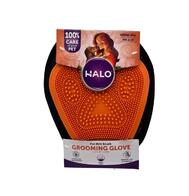 Halo Pet Grooming Glove Brush Orange 1 count: $12.00