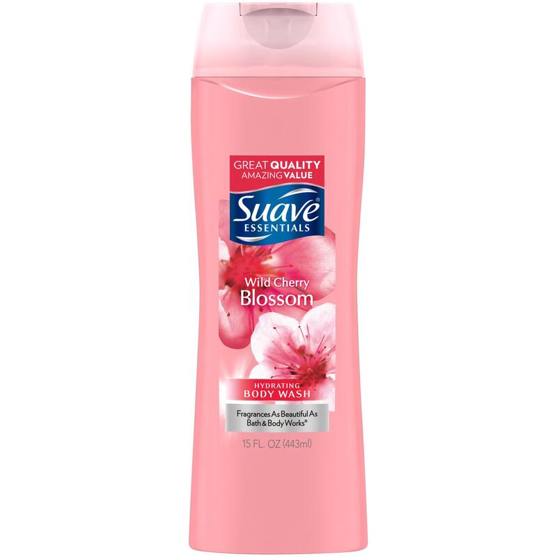 Suave Wild Cherry Blossom Body Wash 15oz