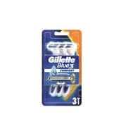 Gillette Blue 3 Comfort Razor 3's: $12.00
