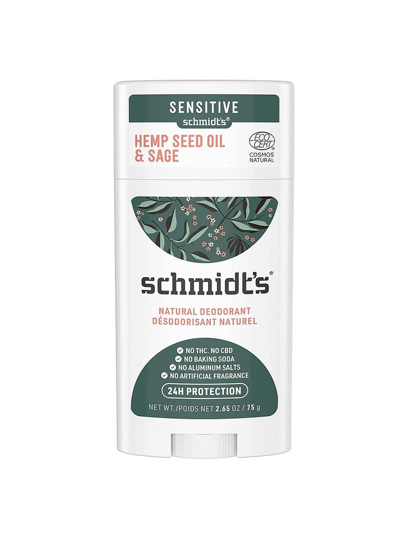 DNR Schmidt's Natural Deodorant Hemp Seed Oil & Sage 2.65oz | M&C Drugstore