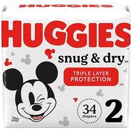 Huggies Snug And Dry Jumbo Size 2 4X34: $59.95