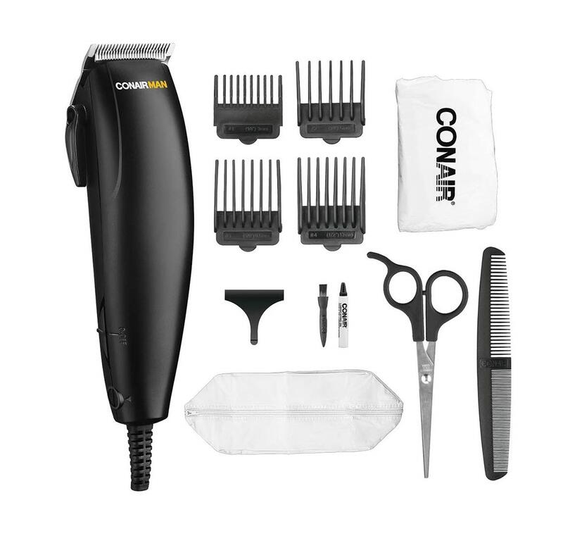 Conair Dual Voltage Haircutting Kit 12 pieces