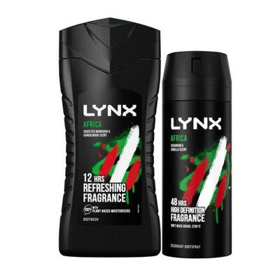 Lynx Africa Retro Duo Set 2pc: $25.00