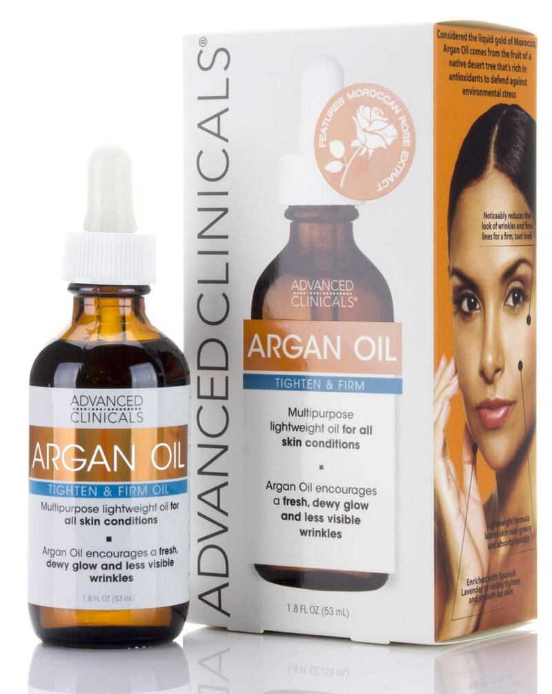 Advanced Clinicals Luxury Pure Argan Oil Tighten & Firm 1.8 oz: $15.00