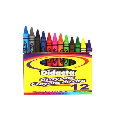 Didacta Crayon Set 12 pieces: $5.00