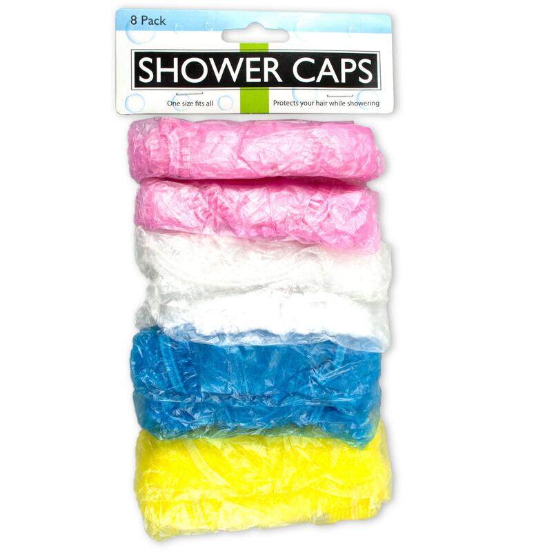 Shower Cap 8pcs: $1.00
