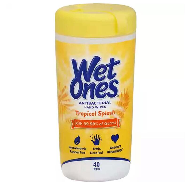 Wet Ones Antibacterial Wipes Citrus 40ct
