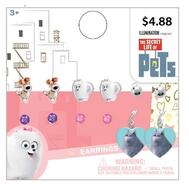 DNR The Secret Life Of Pets 12pc Earrings 6 Pairs: $6.00
