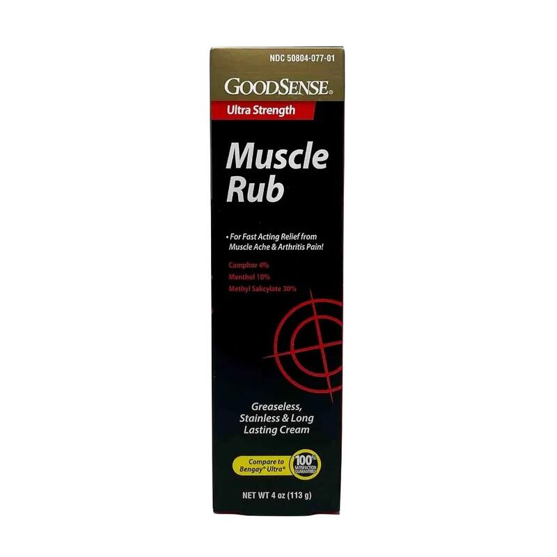 Good Sense Muscle Rub 4oz