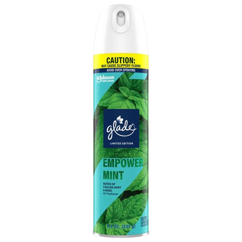 Glade Air Freshner Spray Empower Mint 8.3oz