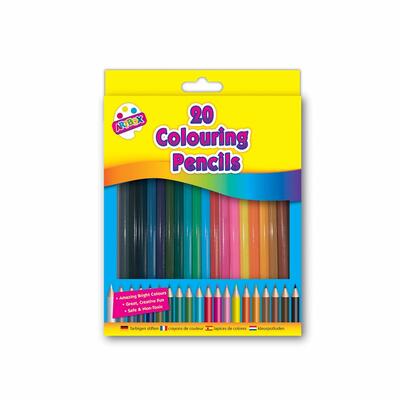 Full Size Colour Pencils 20ct