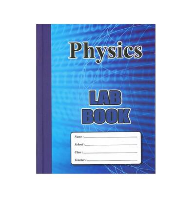 Physics Lab Book: $20.00
