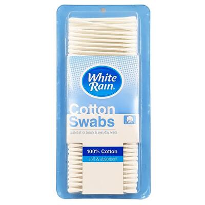 White Rain Cotton Swabs 200ct: $6.00